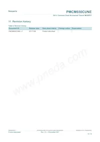 PMCM650CUNEZ Datasheet Page 14