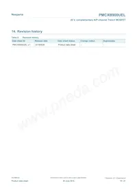 PMCXB900UELZ Datasheet Page 18