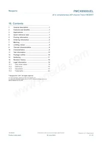 PMCXB900UELZ Datasheet Page 21