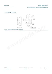 PMCXB900UEZ Datasheet Pagina 15