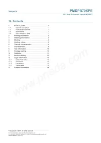 PMDPB70XPE Datasheet Page 15