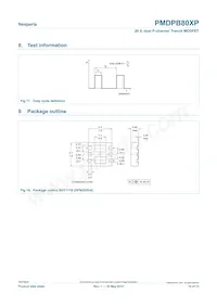 PMDPB80XP Datasheet Page 10
