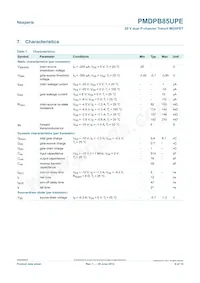 PMDPB85UPE Datasheet Page 6