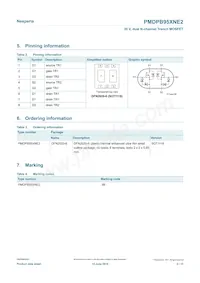 PMDPB95XNE2X Datasheet Page 2