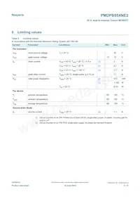 PMDPB95XNE2X Datasheet Page 3