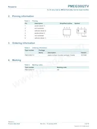 PMEG3002TV Datasheet Page 2