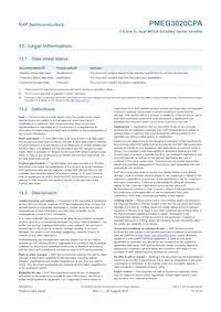 PMEG3020CPA Datasheet Page 14