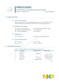 PMGD780SN Datasheet Page 2