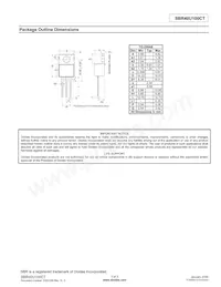 SBR40U100CT Datasheet Page 3
