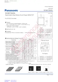 SC8673040L Datasheet Cover