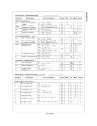 SI4542DY Datasheet Page 2
