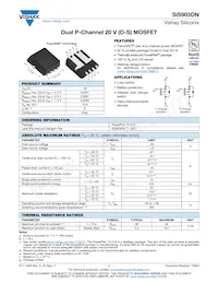SIS903DN-T1-GE3 Datasheet Cover
