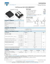 SIS932EDN-T1-GE3 Datasheet Cover