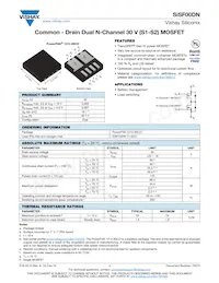SISF00DN-T1-GE3 Datasheet Cover