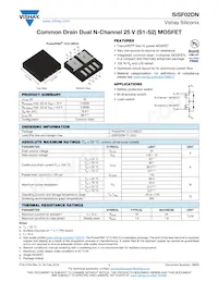SISF02DN-T1-GE3 Datasheet Cover