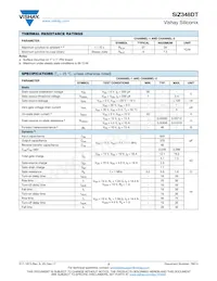 SIZ348DT-T1-GE3 Datasheet Page 2