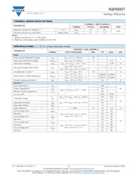 SIZ350DT-T1-GE3 Datasheet Page 2