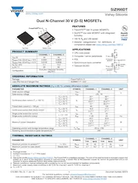 SIZ998DT-T1-GE3 Datasheet Cover