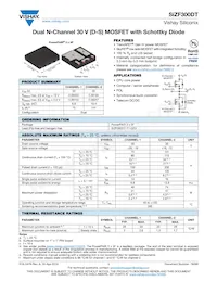 SIZF300DT-T1-GE3 Datasheet Cover