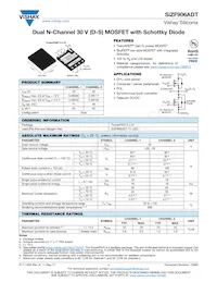 SIZF906ADT-T1-GE3 Datasheet Cover