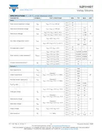 SIZF916DT-T1-GE3 Datasheet Page 2