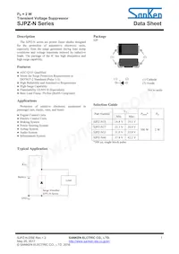 SJPZ-N40VR Datasheet Cover