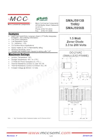SMAJ5937B-TP Datasheet Cover