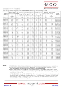 SMB2EZ15D5-TP Datasheet Page 2