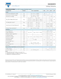 SQ3985EV-T1_GE3 Datenblatt Seite 2