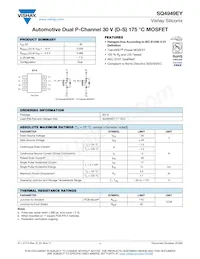 SQ4949EY-T1_GE3 Datasheet Cover