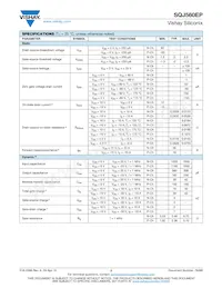 SQJ560EP-T1_GE3 Datasheet Page 2