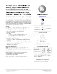 SZMMBZH15VAWT1G Datenblatt Cover