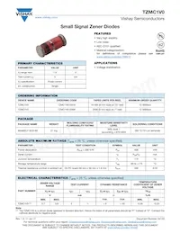 TZMC1V0-GS18 Datasheet Cover