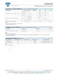 V10DM100CHM3/I Datasheet Page 2
