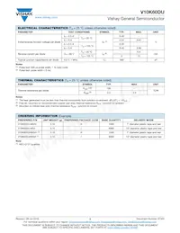 V10K60DU-M3/H Datasheet Page 2