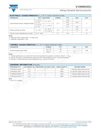 V10KM45DU-M3/H Datasheet Page 2