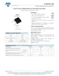 V12W60C-M3/I Datasheet Copertura