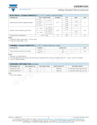 V20DM150CHM3/I Datasheet Page 2
