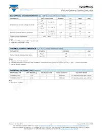 V20DM60C-M3/I Datasheet Page 2
