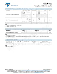 V30DM100CHM3/I Datasheet Page 2