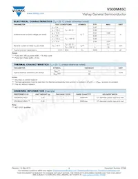 V30DM45CHM3/I Datasheet Page 2