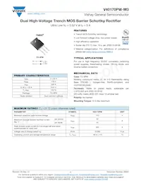 V40170PW-M3/4W Datasheet Cover
