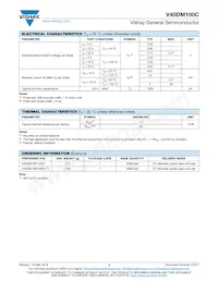 V40DM100CHM3/I Datasheet Page 2
