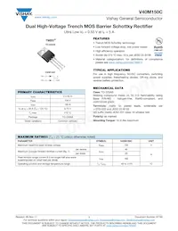 V40M150CHM3/4W Datasheet Cover