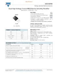 V50100PW-M3/4W Datasheet Copertura