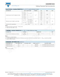 V60DM100CHM3/I Datasheet Page 2
