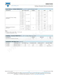 VB60100C-M3/4W Datasheet Page 2