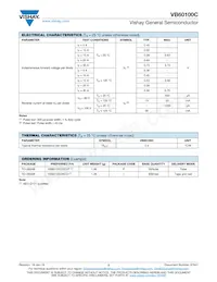VB60100CHE3/P Datasheet Page 2