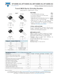 VBT10200C-E3/4W Datasheet Cover