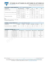 VBT10200C-E3/4W Datasheet Page 2